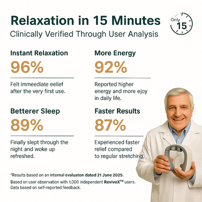 ReviveX™ | 11-in-1 Neck Relief Device