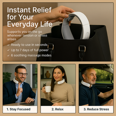 ReviveX™ | 11-in-1 Neck Relief Device